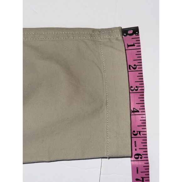 Ralph Lauren Boys 10 Chino Dress Pants Stretch Cargo Khaki Elastic Drawstring - Picture 16 of 16